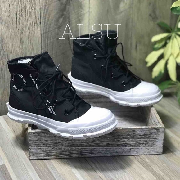 Converse AdVulc CT MC18 HI Gore-Tex Black W AUTHEN - Picture 4 of 8